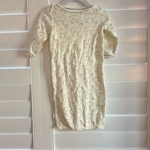 Touched by Nature Llama Print Sleeper Size 6m
